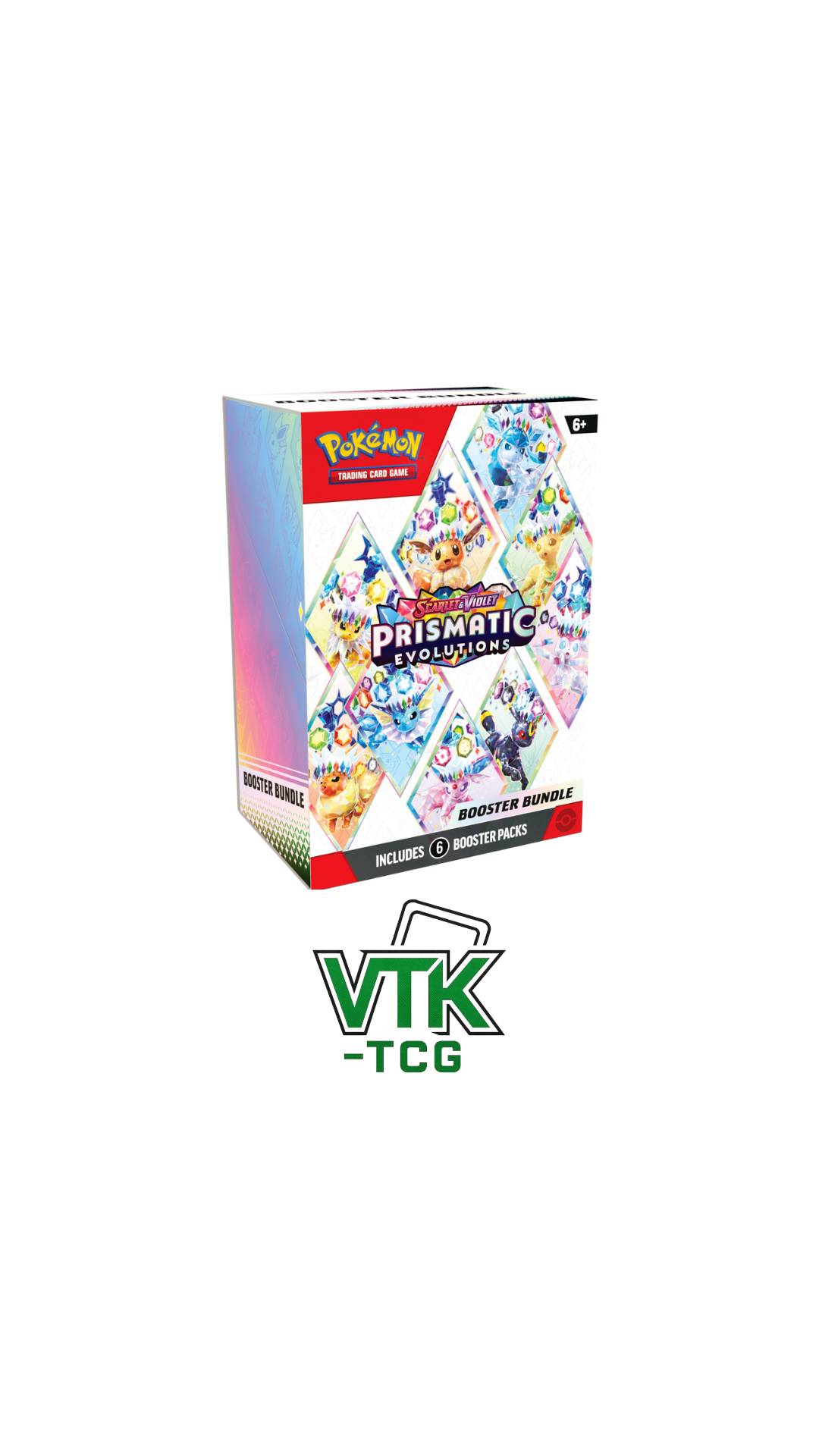 Prismatic Evolutions Booster Bundle - VTK TCG