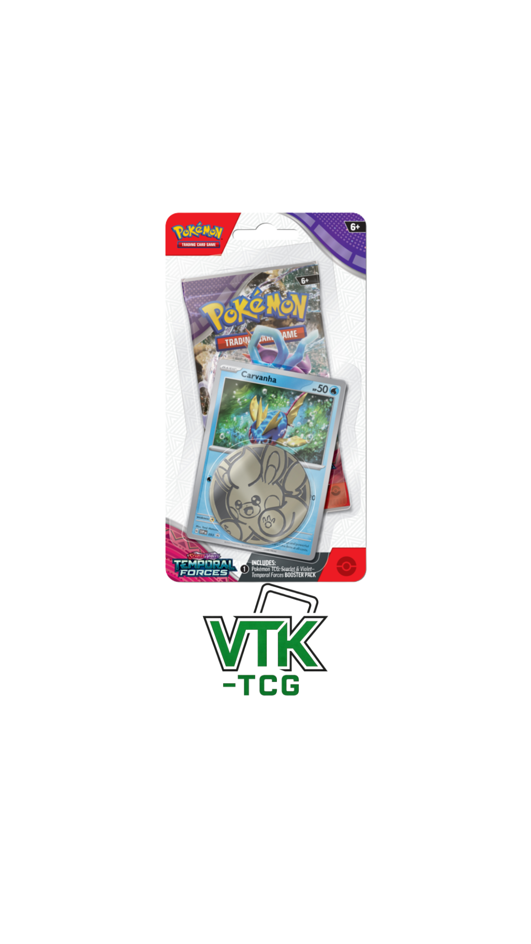 Temporal Forces Checklane Blister (Carvanha) - VTK TCG