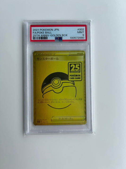 FA/Poke ball #002 Psa 9 - VTK TCG