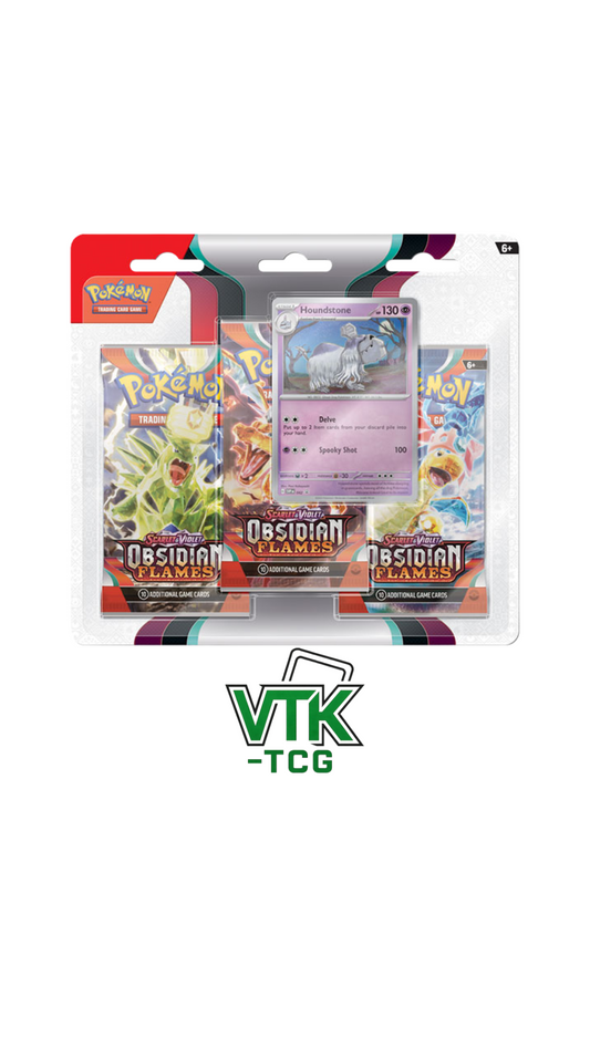 Obsidian Flames 3Pack Blister (Houndstone)