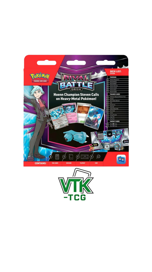 Rival battle deck (Steven) - VTK TCG